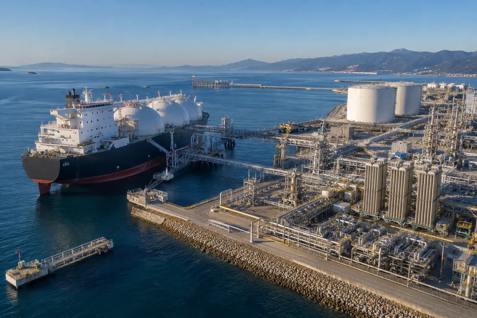 FSRU & LNG Terminal Engineering with Cryogenic Piping