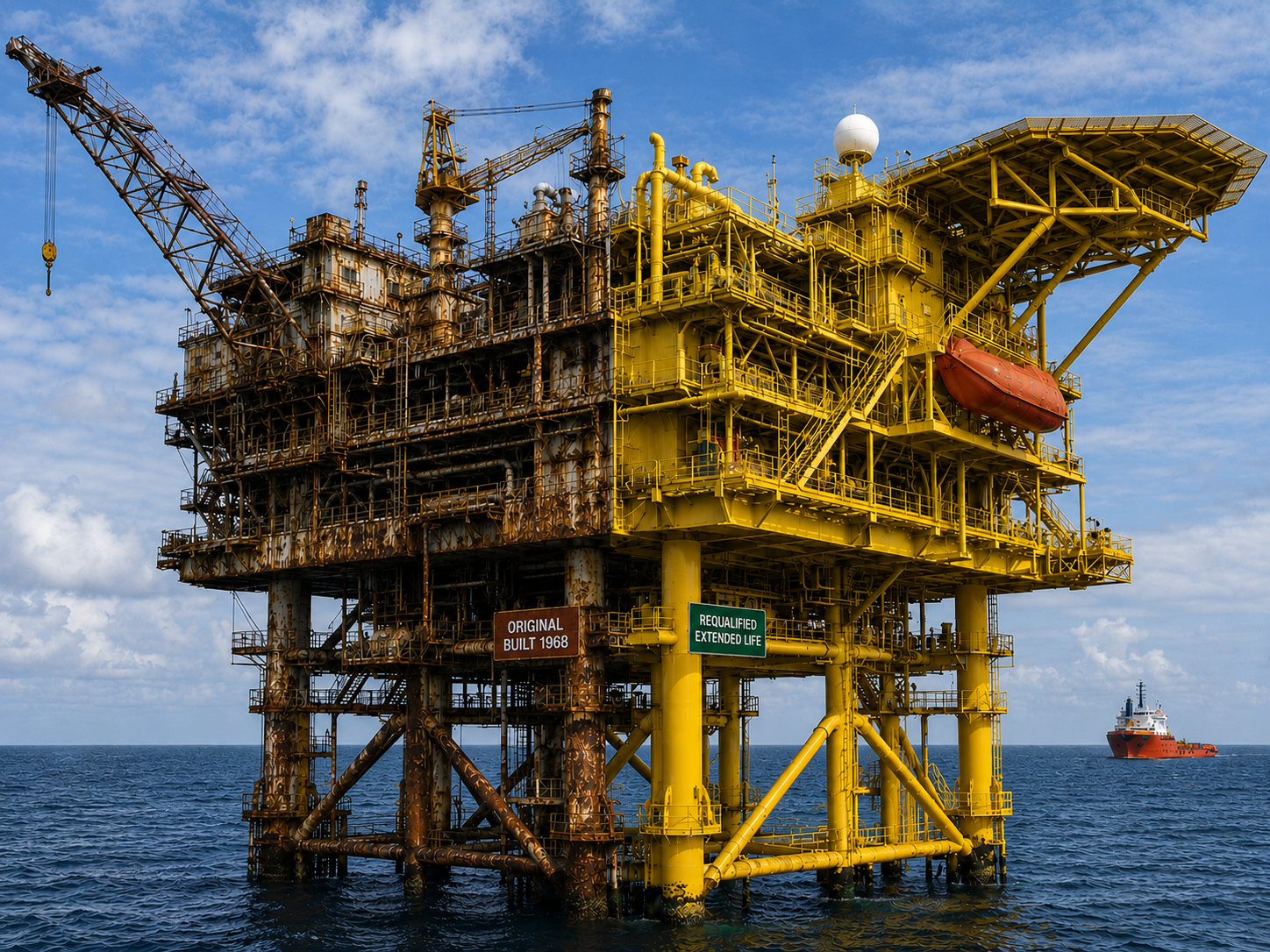 Conductor installation — Mumbai High, 120+ offshore days